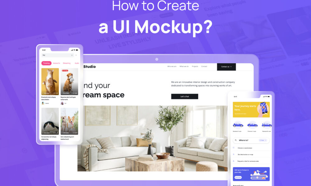 Create UI Mockups