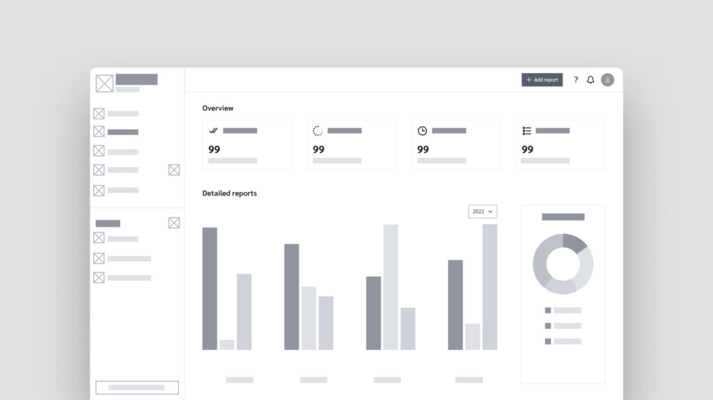 Simple web application example - Visily AI