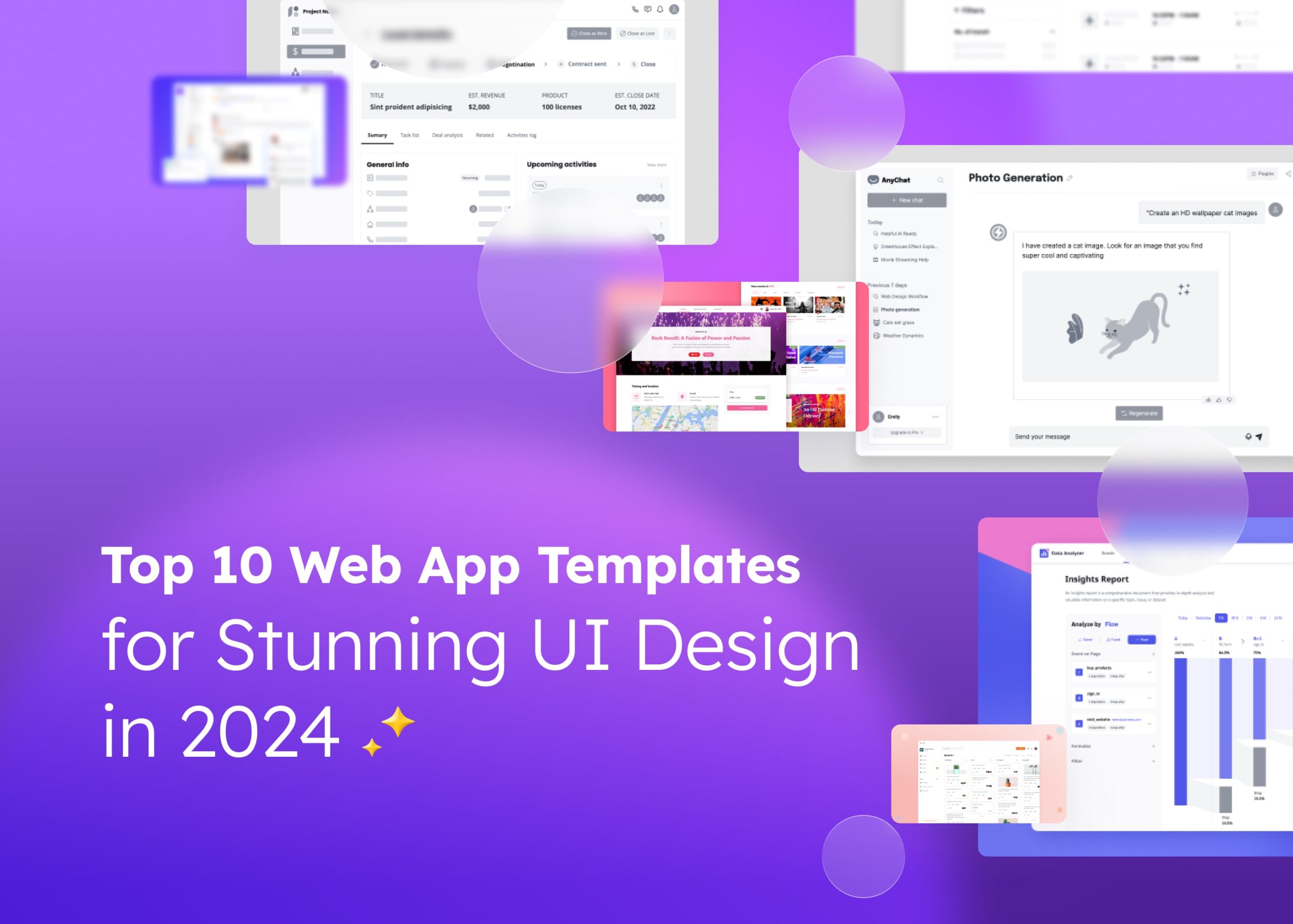 Top 10 Web App Templates for Stunning UI Design in 2024 - Visily AI