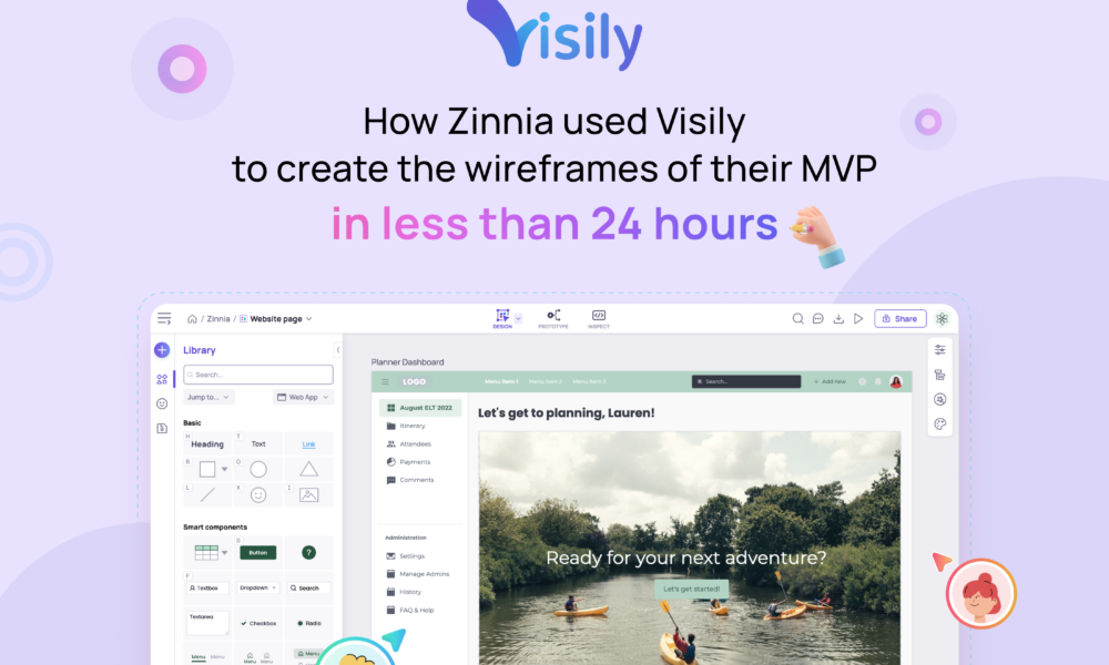 How Visily helped create the entire wireframes in hours